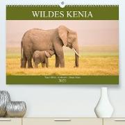 Wildes Kenia (Premium, hochwertiger DIN A2 Wandkalender 2023, Kunstdruck in Hochglanz)