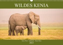 Wildes Kenia (Wandkalender 2023 DIN A3 quer)