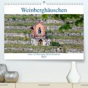 Weinberghäuschen - Schutz- und Werkzeughaus für den Weingärtner (Premium, hochwertiger DIN A2 Wandkalender 2023, Kunstdruck in Hochglanz)