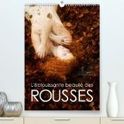 L'éblouissante beauté des rousses (Premium, hochwertiger DIN A2 Wandkalender 2023, Kunstdruck in Hochglanz)