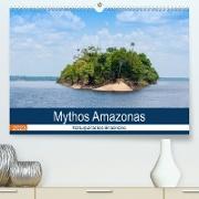 Mythos Amazonas - Naturparadies Brasiliens (Premium, hochwertiger DIN A2 Wandkalender 2023, Kunstdruck in Hochglanz)