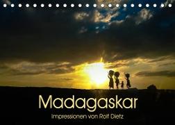 Madagaskar - Impressionen von Rolf Dietz (Tischkalender 2023 DIN A5 quer)