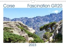 Corse - Fascination GR20 (Calendrier mural 2023 DIN A4 horizontal)