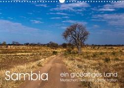 Sambia - ein großartiges Land (Wandkalender 2023 DIN A3 quer)