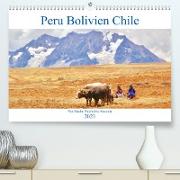 Peru Bolivien Chile (Premium, hochwertiger DIN A2 Wandkalender 2023, Kunstdruck in Hochglanz)