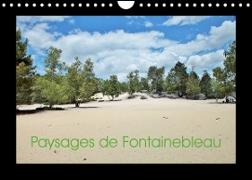 Paysages de Fontainebleau (Calendrier mural 2023 DIN A4 horizontal)