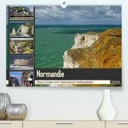 Normandie - Raue Küste und malerische Hafenstädte (Premium, hochwertiger DIN A2 Wandkalender 2023, Kunstdruck in Hochglanz)