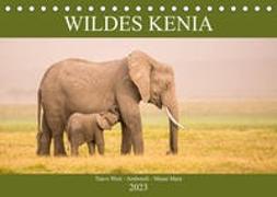 Wildes Kenia (Tischkalender 2023 DIN A5 quer)