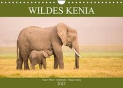 Wildes Kenia (Wandkalender 2023 DIN A4 quer)