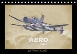 Aero Action Art - Luftfahrt Kunst (Tischkalender 2023 DIN A5 quer)