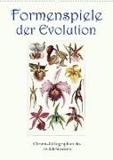 Formenspiele der Evolution. Chromolithographien des 19. Jahrhunderts (Wandkalender 2023 DIN A2 hoch)