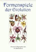 Formenspiele der Evolution. Chromolithographien des 19. Jahrhunderts (Wandkalender 2023 DIN A3 hoch)