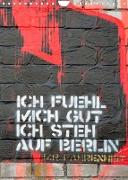 Berlin Street Art (Wandkalender 2023 DIN A4 hoch)