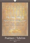 Psalmen Tehilim Hebräisch - Deutsch (Wandkalender 2023 DIN A4 hoch)