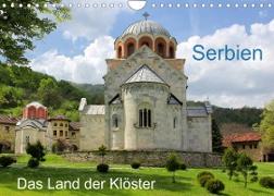 Serbien - Das Land der Klöster (Wandkalender 2023 DIN A4 quer)