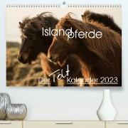 Islandpferde - Der Tölt Kalender (Premium, hochwertiger DIN A2 Wandkalender 2023, Kunstdruck in Hochglanz)