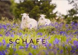 Schafe - Weich und wollig (Wandkalender 2023 DIN A2 quer)