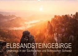 Elbsandsteingebirge: Unterwegs in der Sächsischen und Böhmischen Schweiz (Wandkalender 2023 DIN A2 quer)