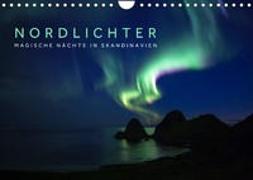 Nordlichter - Magische Nächte in Skandinavien (Wandkalender 2023 DIN A4 quer)