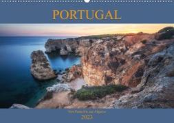 Portugal - Von Porto bis zur Algarve (Wandkalender 2023 DIN A2 quer)