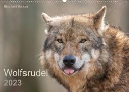 Wolfsrudel (Wandkalender 2023 DIN A2 quer)