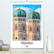 München Blick vom Alten Peter (Premium, hochwertiger DIN A2 Wandkalender 2023, Kunstdruck in Hochglanz)