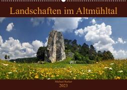 Landschaften im Altmühltal (Wandkalender 2023 DIN A2 quer)