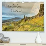 Wunderschönes Schottland (Premium, hochwertiger DIN A2 Wandkalender 2023, Kunstdruck in Hochglanz)
