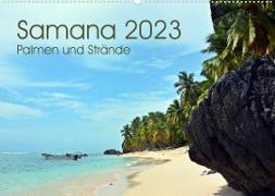 Samana - Palmen und Strände (Wandkalender 2023 DIN A2 quer)