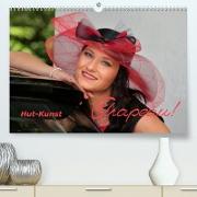Chapeau! Hut-Kunst (Premium, hochwertiger DIN A2 Wandkalender 2023, Kunstdruck in Hochglanz)