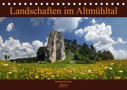Landschaften im Altmühltal (Tischkalender 2023 DIN A5 quer)