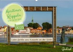 Maritimes Kappeln - Rund um den Hafen (Wandkalender 2023 DIN A2 quer)