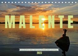 Malente - Das bunte Herz der Holsteinischen Schweiz (Tischkalender 2023 DIN A5 quer)