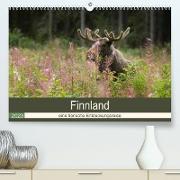 Finnland: eine tierische Entdeckungsreise (Premium, hochwertiger DIN A2 Wandkalender 2023, Kunstdruck in Hochglanz)