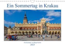 Ein Sommertag in Krakau (Wandkalender 2023 DIN A4 quer)