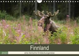Finnland: eine tierische Entdeckungsreise (Wandkalender 2023 DIN A4 quer)