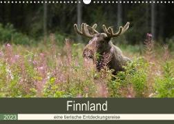 Finnland: eine tierische Entdeckungsreise (Wandkalender 2023 DIN A3 quer)