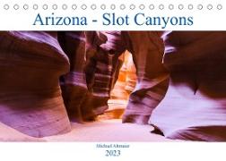 Arizona - Slot Canyons (Tischkalender 2023 DIN A5 quer)