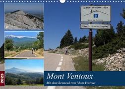Mit dem Rennrad zum Mont Ventoux (Wandkalender 2023 DIN A3 quer)