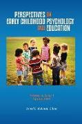 Perspectives on Early Childhood Psychology and Education Vol 4 Issue 1