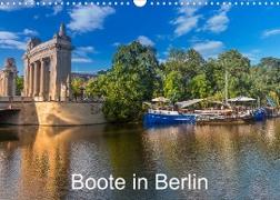 Boote in Berlin (Wandkalender 2023 DIN A3 quer)