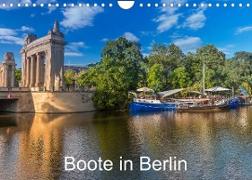 Boote in Berlin (Wandkalender 2023 DIN A4 quer)