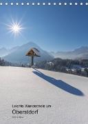 Leichte Wanderziele um Oberstdorf (Tischkalender 2023 DIN A5 hoch)