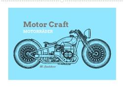 Motor Craft Motorräder (Wandkalender 2023 DIN A2 quer)