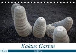 Kaktus Garten Lanzarote (Tischkalender 2023 DIN A5 quer)