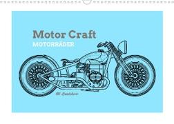 Motor Craft Motorräder (Wandkalender 2023 DIN A3 quer)