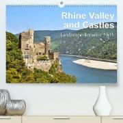 Rhine Valley and Castles (Premium, hochwertiger DIN A2 Wandkalender 2023, Kunstdruck in Hochglanz)