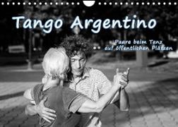 Tango Argentino - Paare beim Tanz auf öffentlichen Plätzen (Wandkalender 2023 DIN A4 quer)