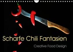 Scharfe Chili Fantasien - Creative Food Design (Wandkalender 2023 DIN A4 quer)