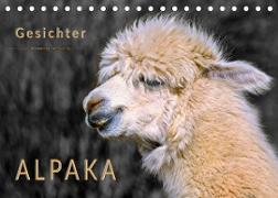Alpaka Gesichter (Tischkalender 2023 DIN A5 quer)